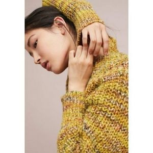 🍂 Anthropologie Moth golden Hillwalk sweater